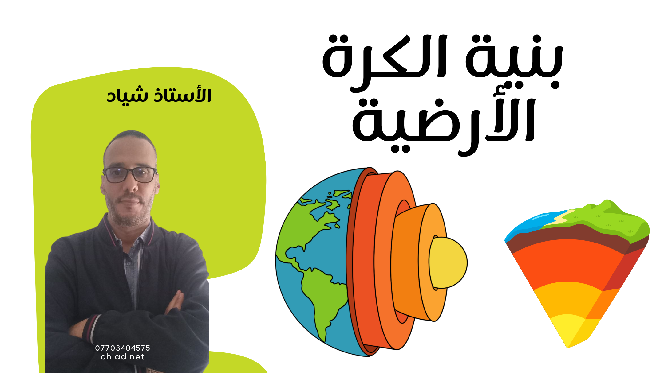 الوحدة 8: التكتونية العامة:1-بنية الكرة الأرضية