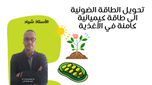 تحويل الطاقة الضوئية الى طاقة كيميائية قابلة للاستعمال